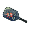 Graphite Carbon Fiber Pickleball Paddle With Cushion Comfort Grip Polypropylene Hybrid Honeycomb Core