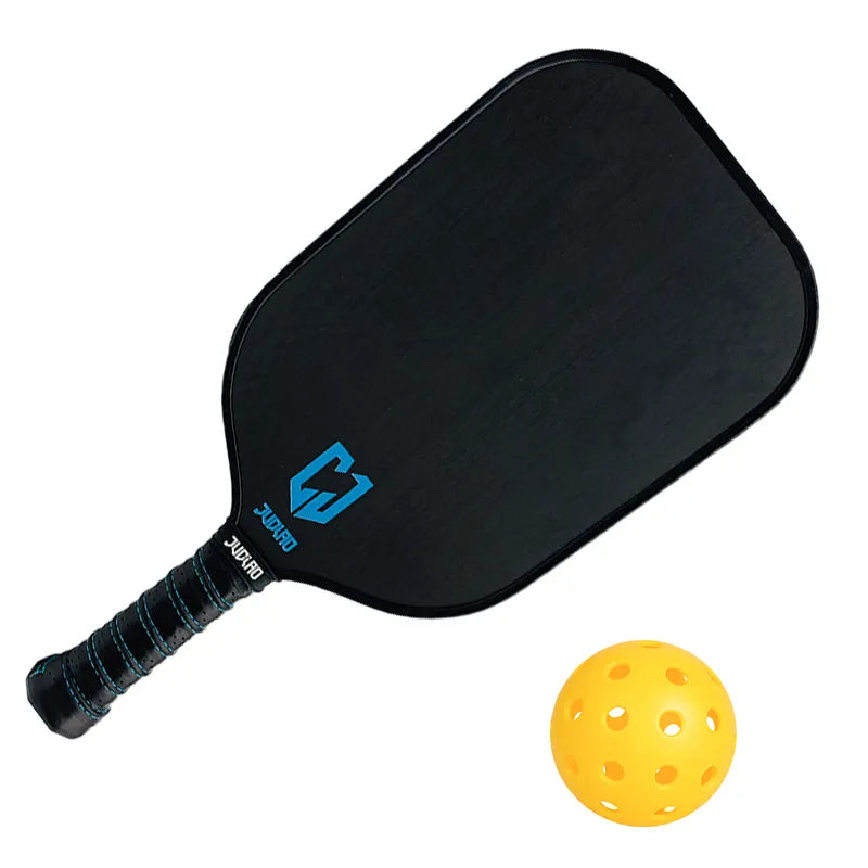 Juciao Black Carbon Fiber Pickleball Paddle