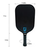 Juciao Black Carbon Fiber Pickleball Paddle