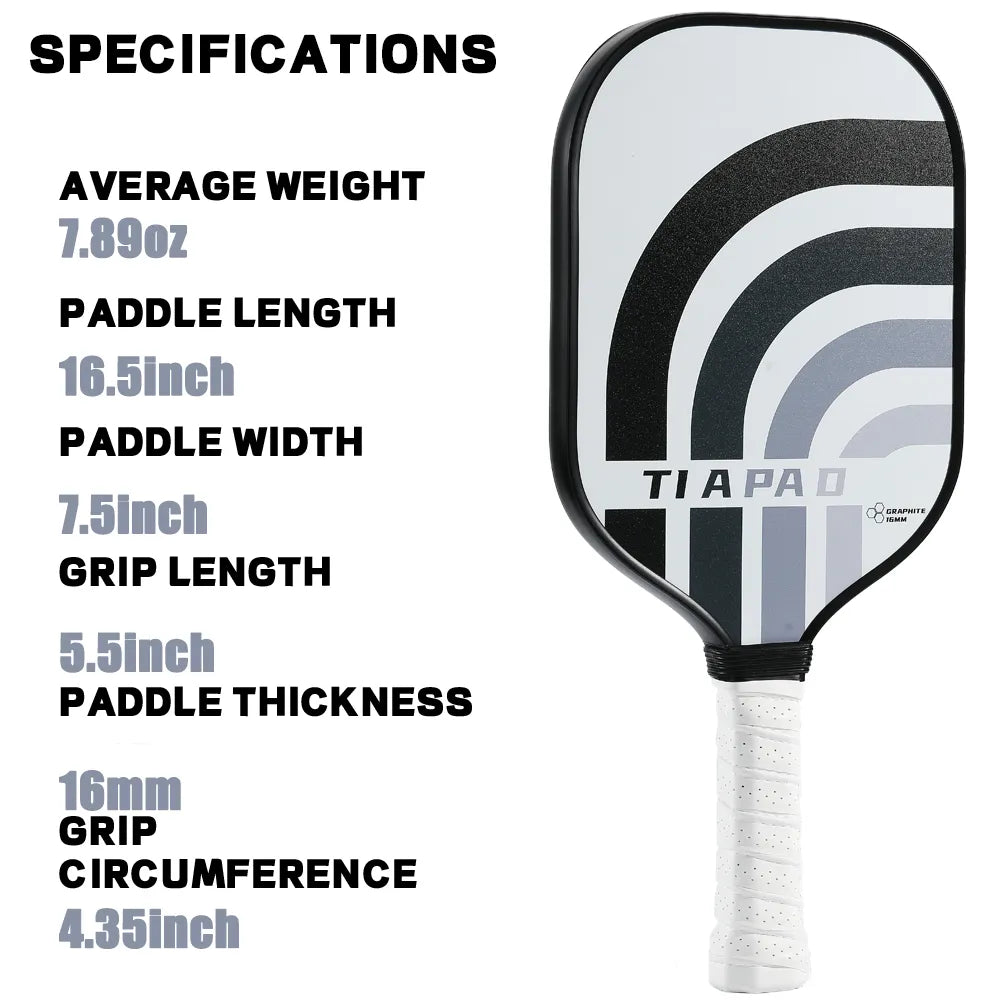 Tiapow Carbon Fiber Pickleball Paddle Pickleball Paddle