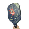 Graphite Carbon Fiber Pickleball Paddle With Cushion Comfort Grip Polypropylene Hybrid Honeycomb Core